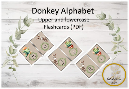 Alphabet Matching Flashcards Afr/Eng
