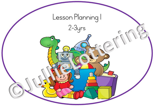 2-3yrs Lesson planning Term 1 (2020)
