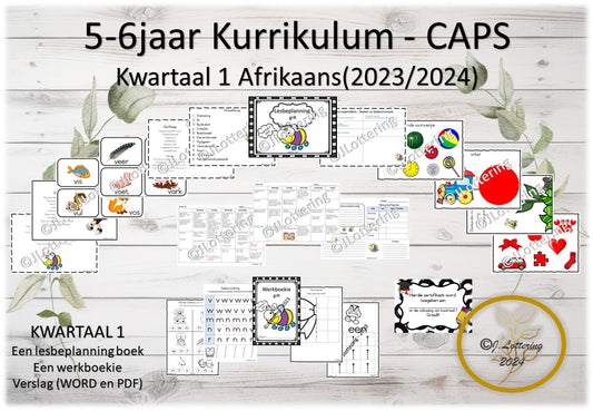 Graad R - Kwartaal 1 CAPS 2024 (AFR)