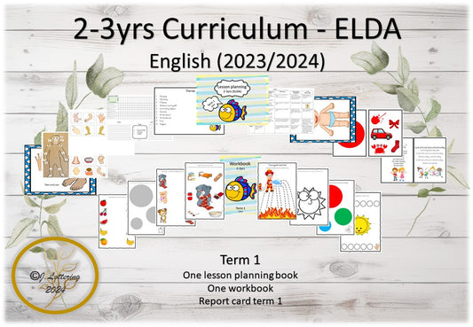 2-3yrs Curriculum ELDA 2023/2024 - Term 1