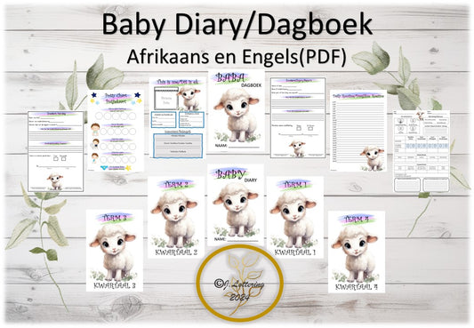 Baby Diary/Baba dagboek Skapie 1