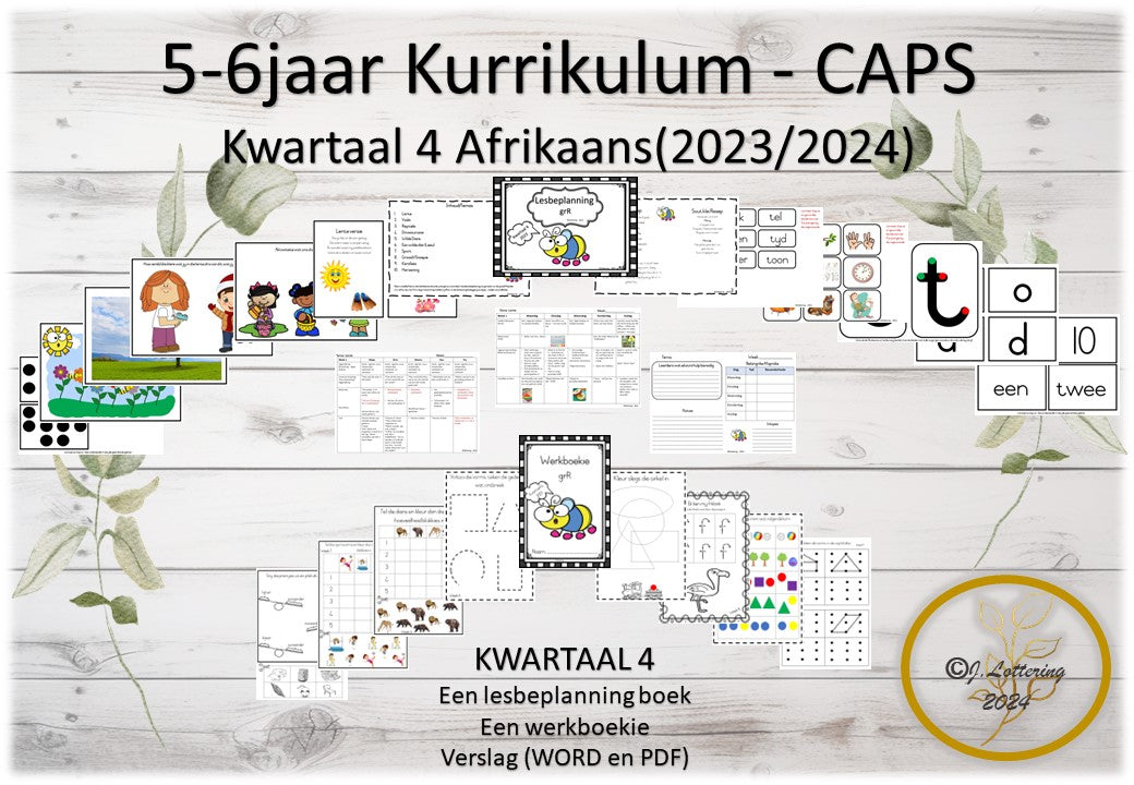 graad R - Kwartaal 4 Afrikaans 2024