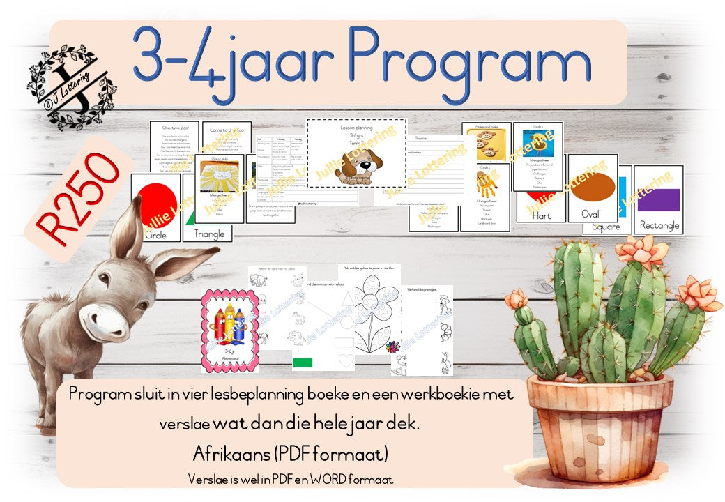 3-4jr Kurrikulum Afrikaans 2020