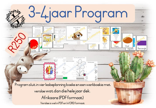 3-4jr Kurrikulum Afrikaans 2020