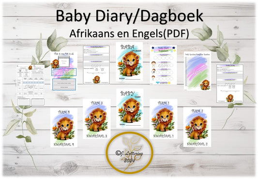 Baby Diary/Baba Dagboek (AFr en Eng)