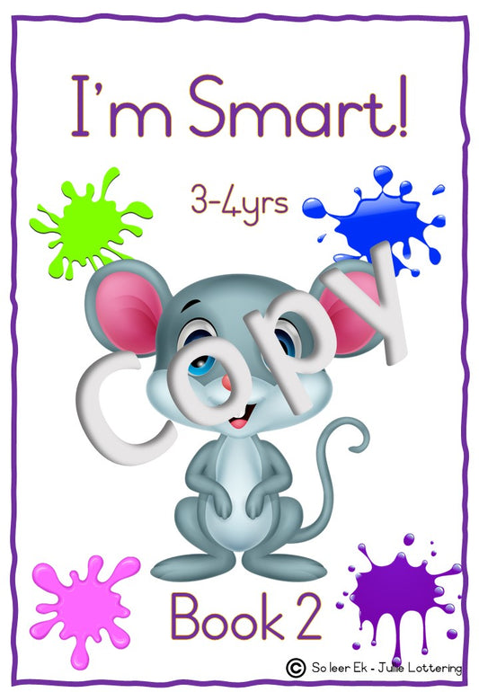 I'm smart workbook 2 (3-4yrs) English