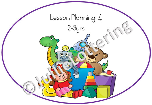2-3yrs Lesson planning Term 4