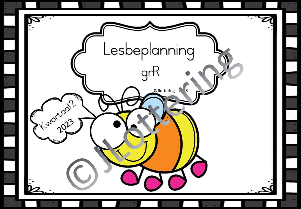 GrR Kwartaal 2 - 2023 Lesbeplanning AFrikaans