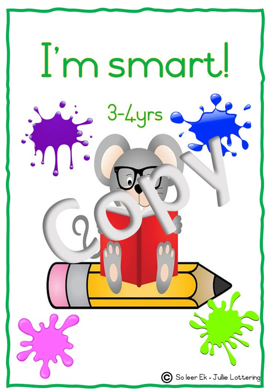 I'm smart workbook 1 (3-4yrs) English