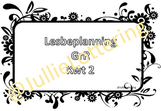 grR Lesbeplanning Kwartaal 2 CAPS