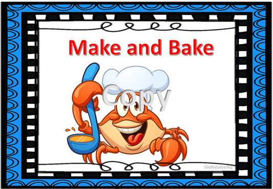 Make and Bake English Booklet