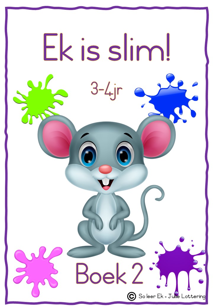 Ek is slim werkboekie 3-4jaar Boek 2 Afrikaans