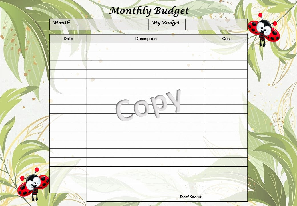 Teachers Planner 2023 - Ladybug theme