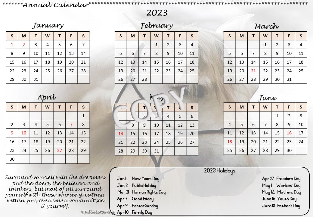 2023 Planner/Calendars