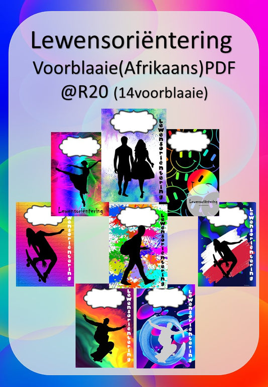 Lewensorientering Voorblaaie Afrikaans - A4