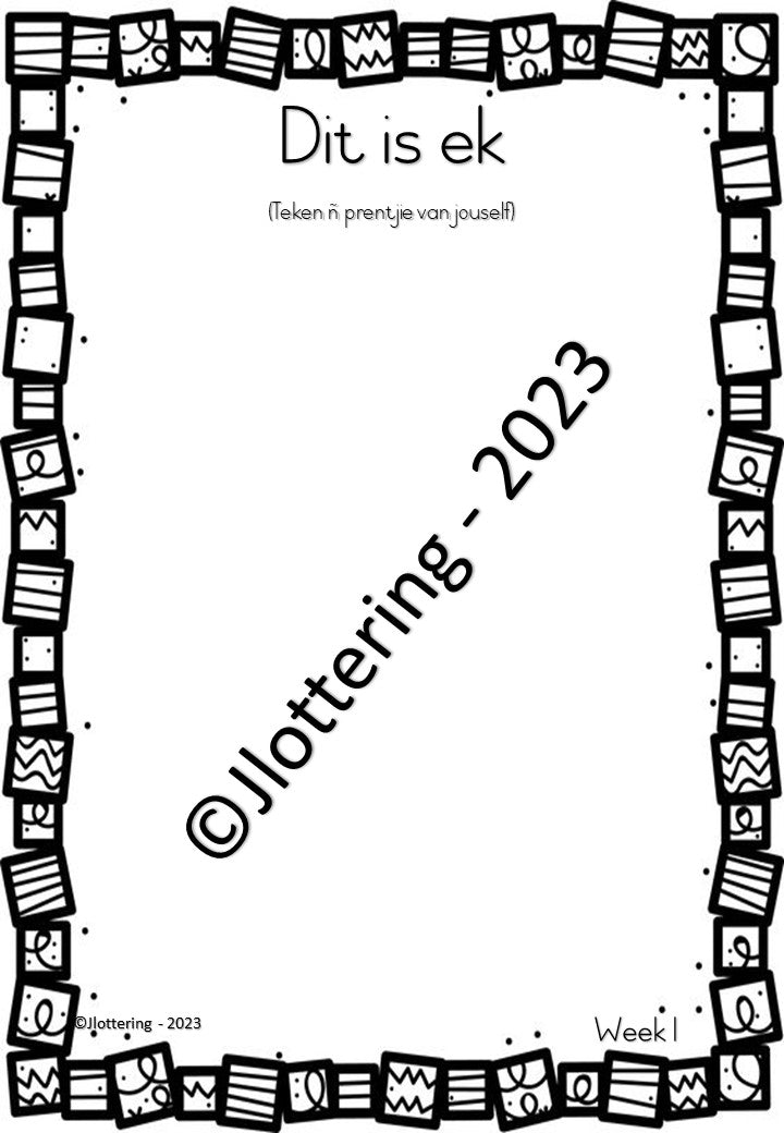 Graad R - Werkboekie - 2023 Kwartaal 1