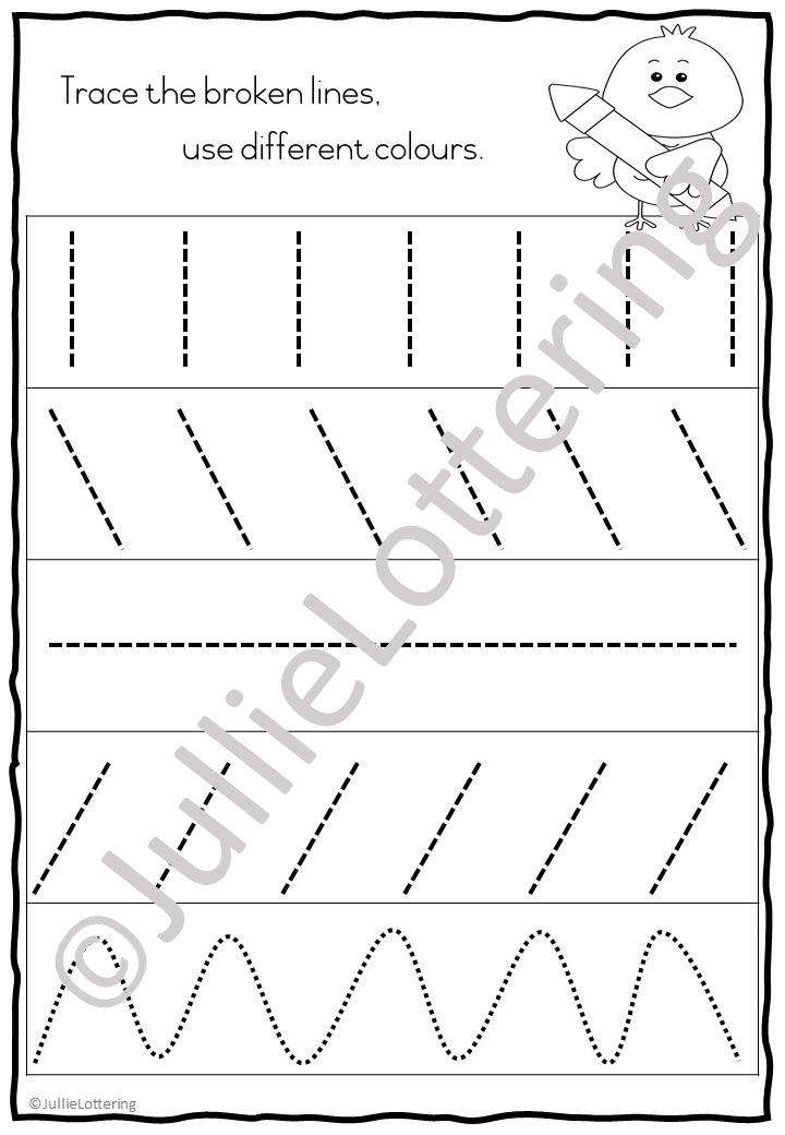 Pencil Control booklet English