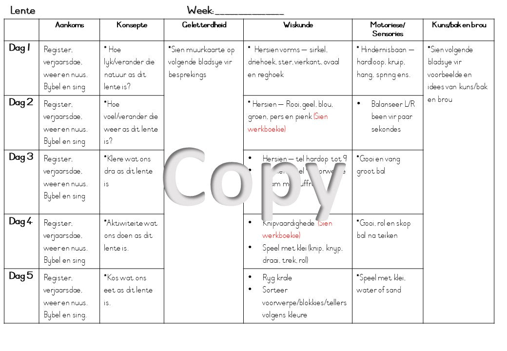 3-4Jaar lesbeplanning kwartaal 4 (2022)