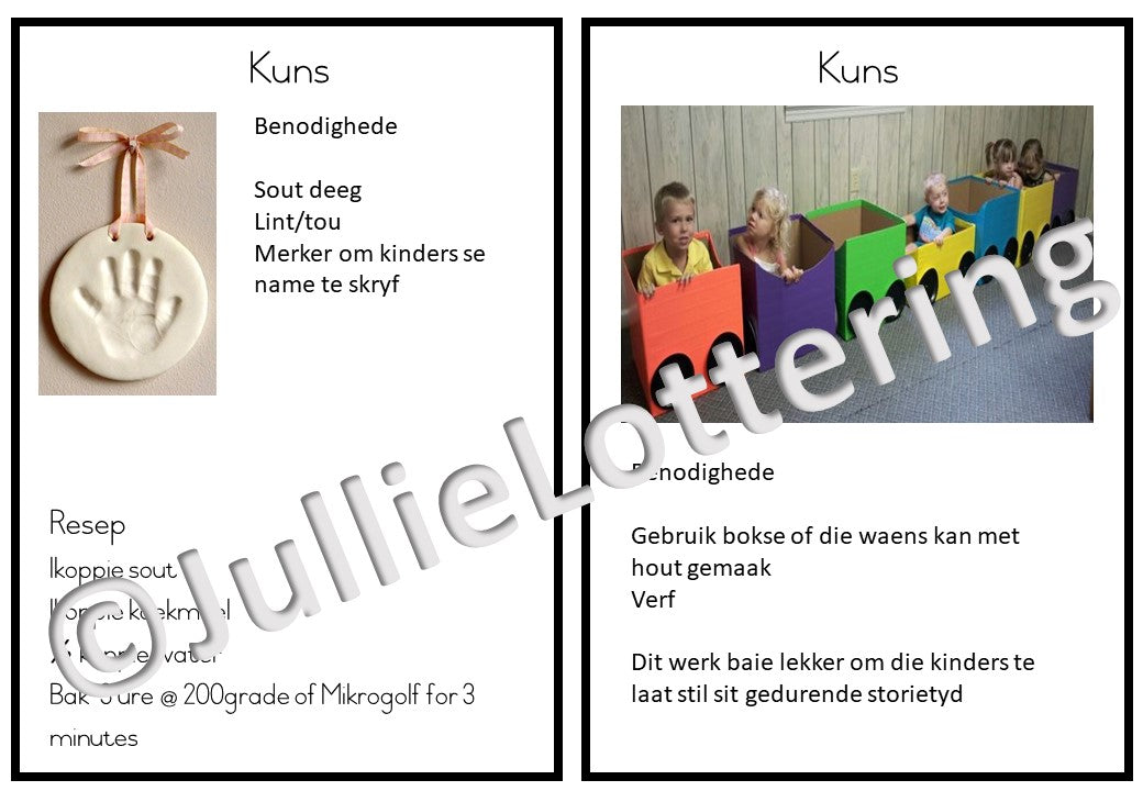 3-4jaar Lesbeplanning kwartaal 1 Afrikaans