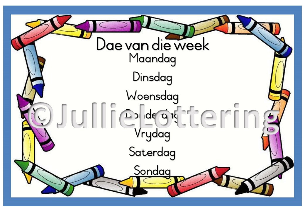 4-5jr Lesbeplanning kwartaal 1 Afrikaans